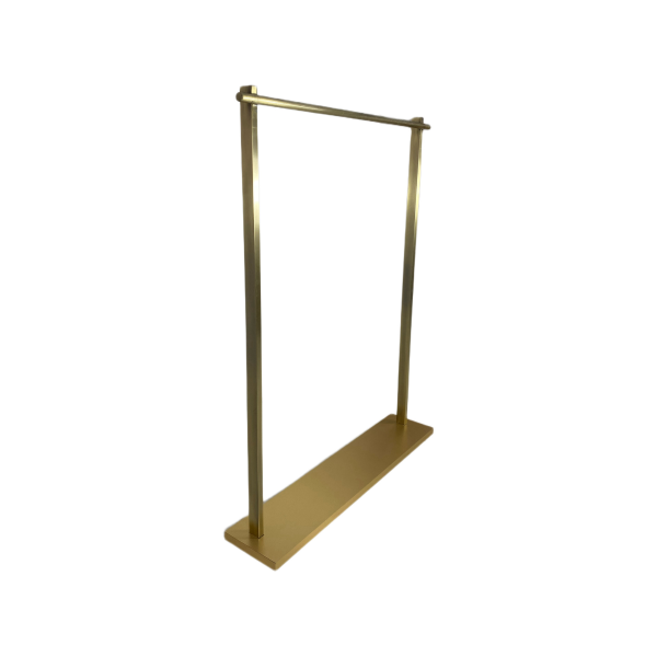 Metal Ayaklı Gold Stand Askılık Kiralama 187x144 - 145x31